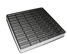 Standarized ESD trays for boards and components storage 