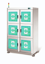 Dry storage 6-tier cabinets