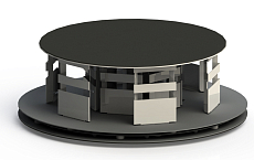 NPP Desktop swivel plate