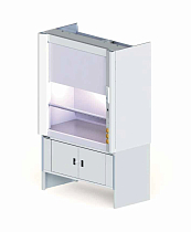 Fume Hoods compact with PP interior