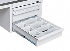 Anti-static drawer dividers