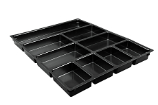 Plastic ESD trays