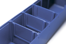 Small parts stackable cabinets