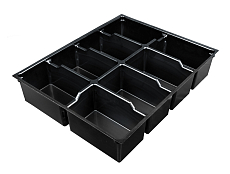 Plastic ESD trays