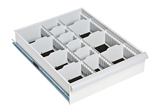 Anti-static drawer dividers