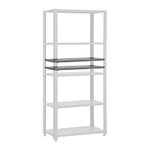 Additional shelves for standard and reinforced shelvings