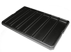 Standarized ESD trays for boards and components storage 