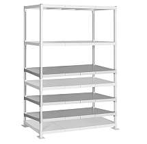 Additional shelves for standard and reinforced shelvings