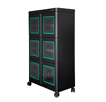 Dry storage 6-tier cabinets