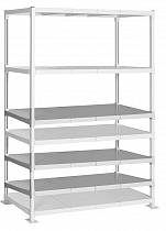 Additional shelves for standard and reinforced shelvings