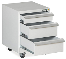 Movable drawer units