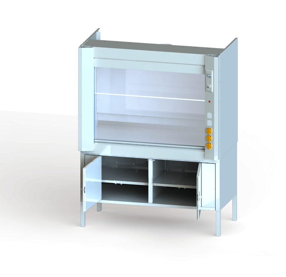 Fume Hood compact with 1995 mm height