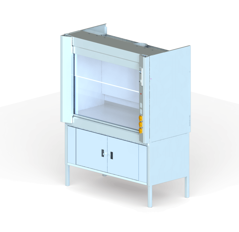 Fume Hood compact with 1995 mm height