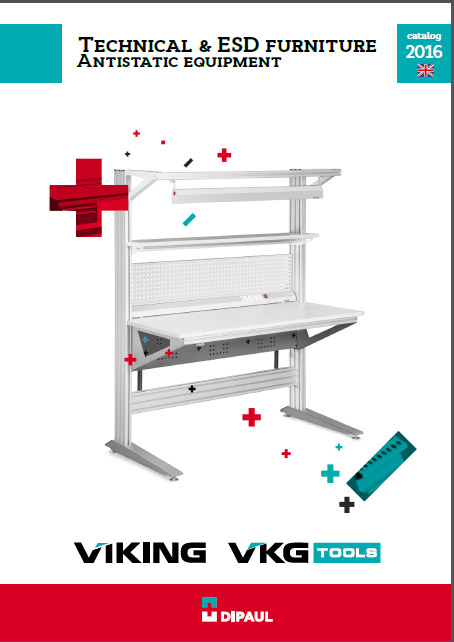 VIKING technical and ESD furniture catalogues 2016 release