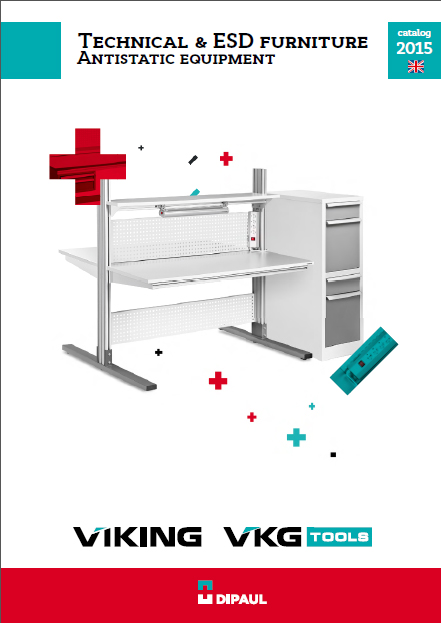 VIKING technical and ESD furniture catalogs 2015