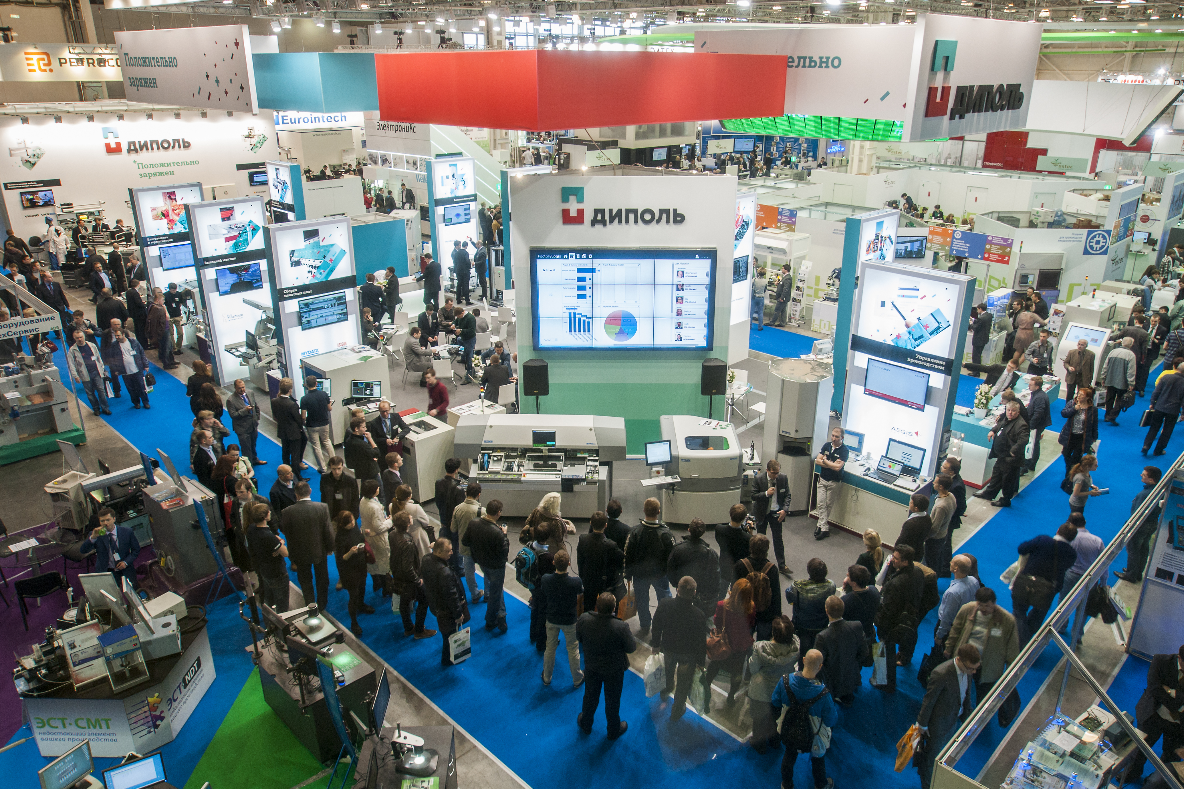 VIKING technical and ESD furniture at ExpoElectronica 2014