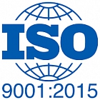 ISO 9001:2015 quality management systems certificate