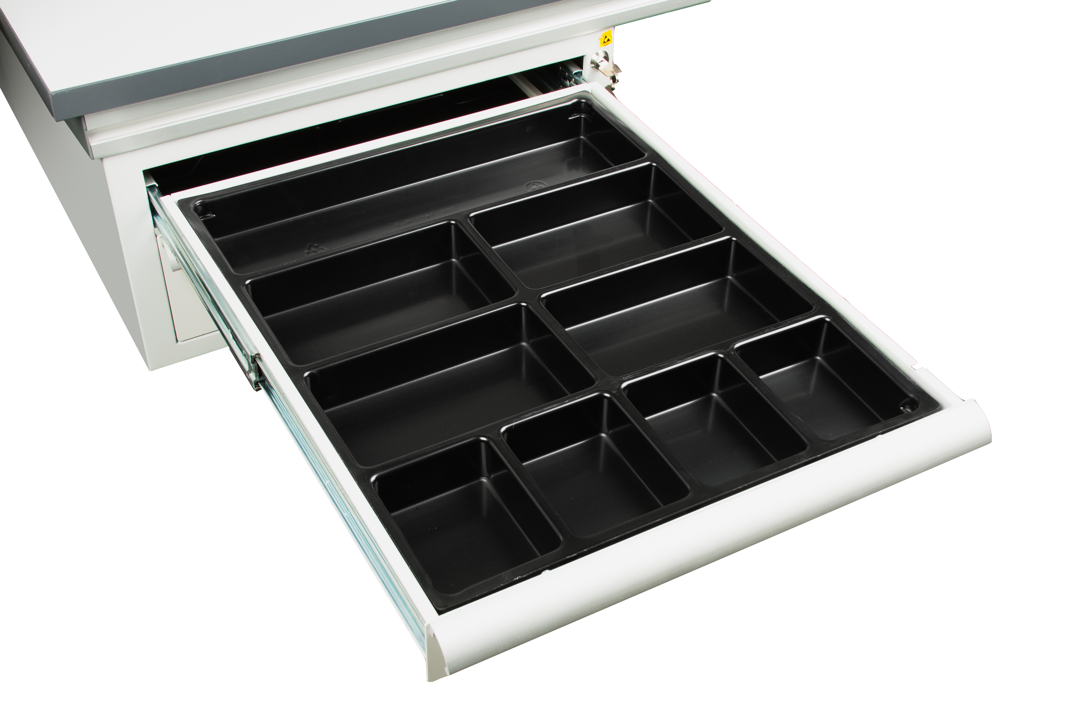 What are some different types of plastic trays?