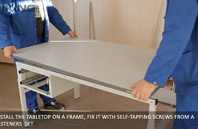 Classic and Comfort workbenches video assembly instructions 